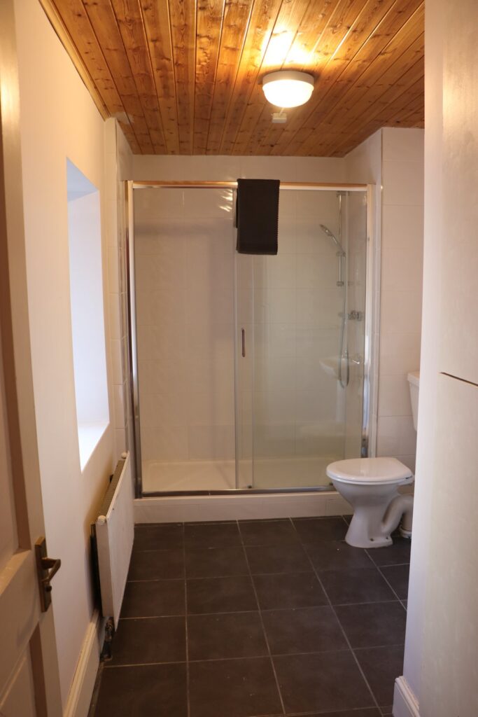 Bathroom with shower in Newtown House