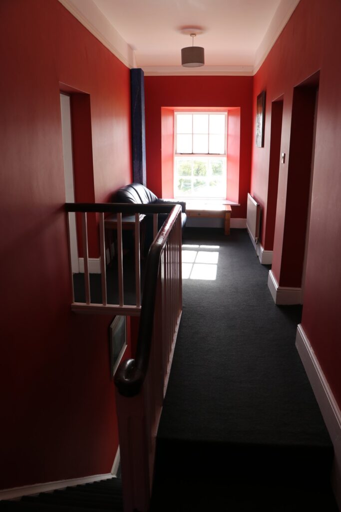 Upstairs hallway in Newtown House